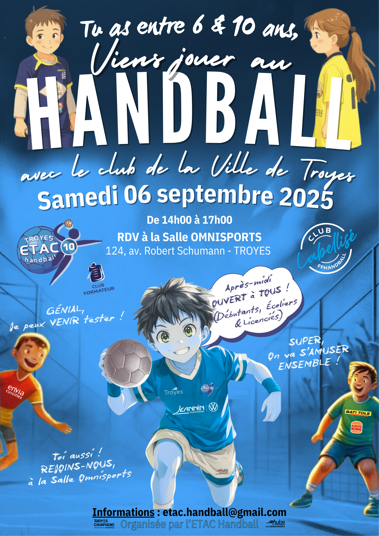 Après-midi Découverte : Samedi 06 septembre 2025
